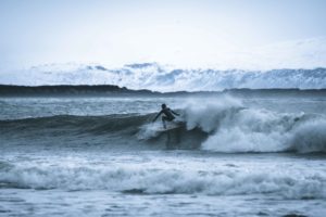 Surfen Wellenreiten Island Iceland Reykjavik