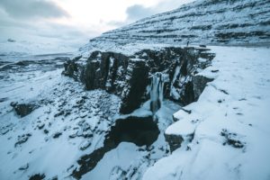 Island Wasserfall Trip Reisen